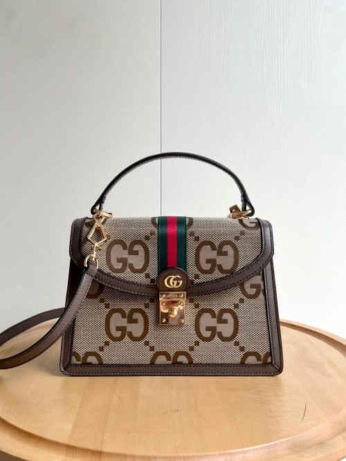 Gucci Ophidia GG 자카드 미니 탑핸들백