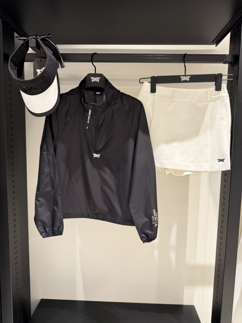 PXG 골프웨어 경량 하프집업 재킷