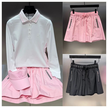 골프 플레어 플리츠 스커트